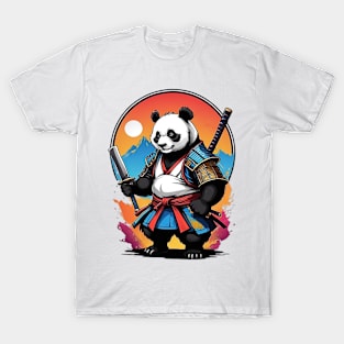 Panda Samurai T-Shirt